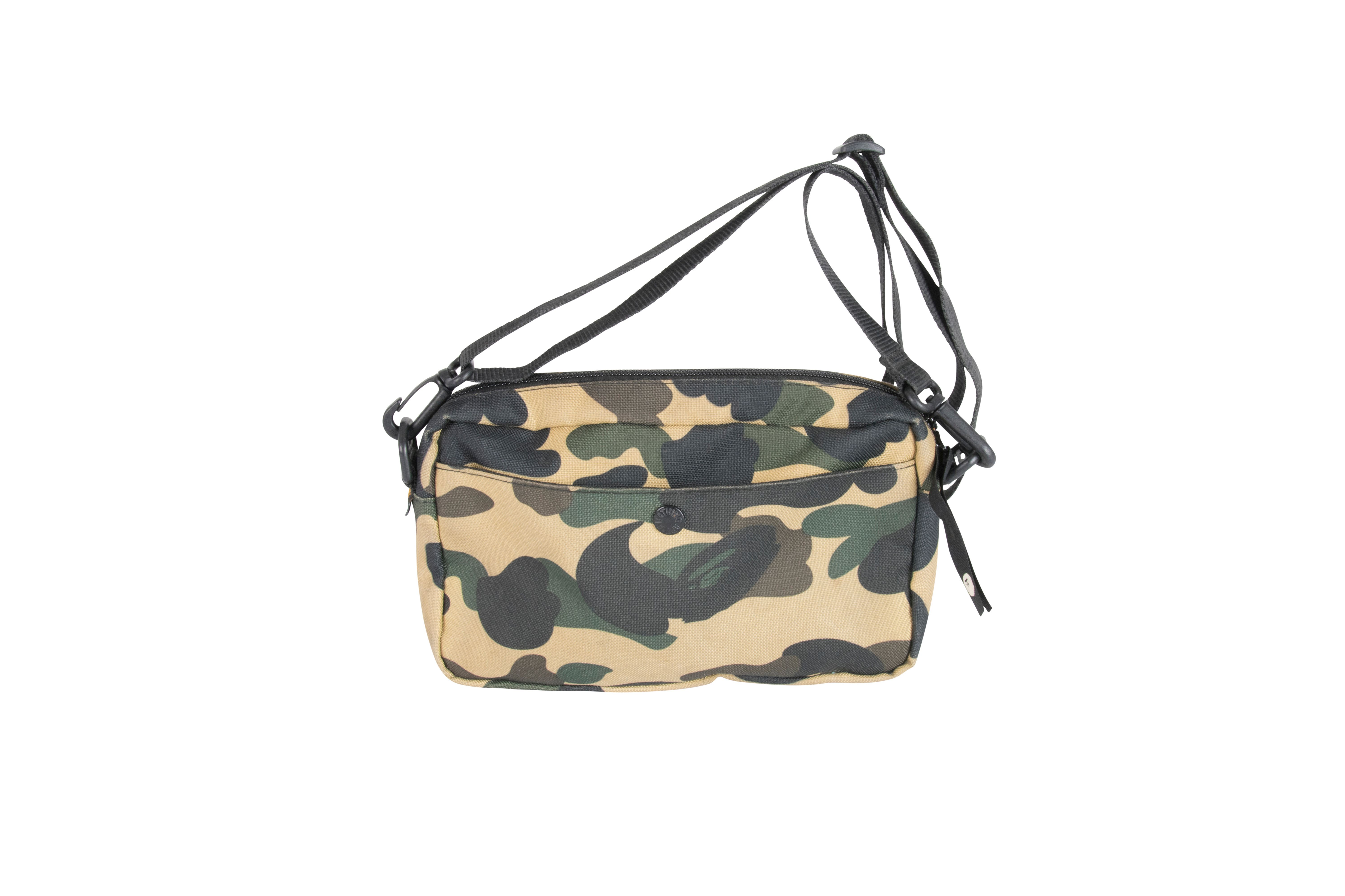 BAPE 1st Camo Cordura Mini Shoulder Bag by Kalysse Anthony | Basic