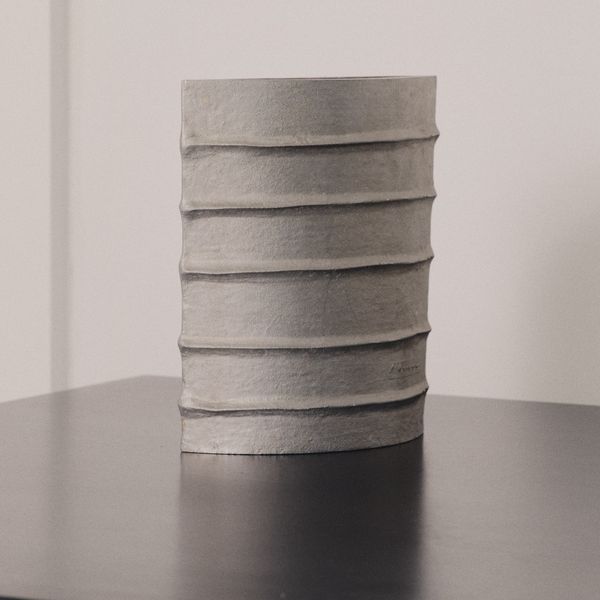 Cast Aluminum Vessel by Pascal Mourgue