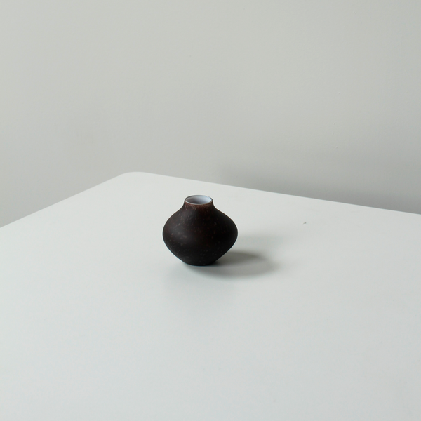 Small Vase in Chocolate