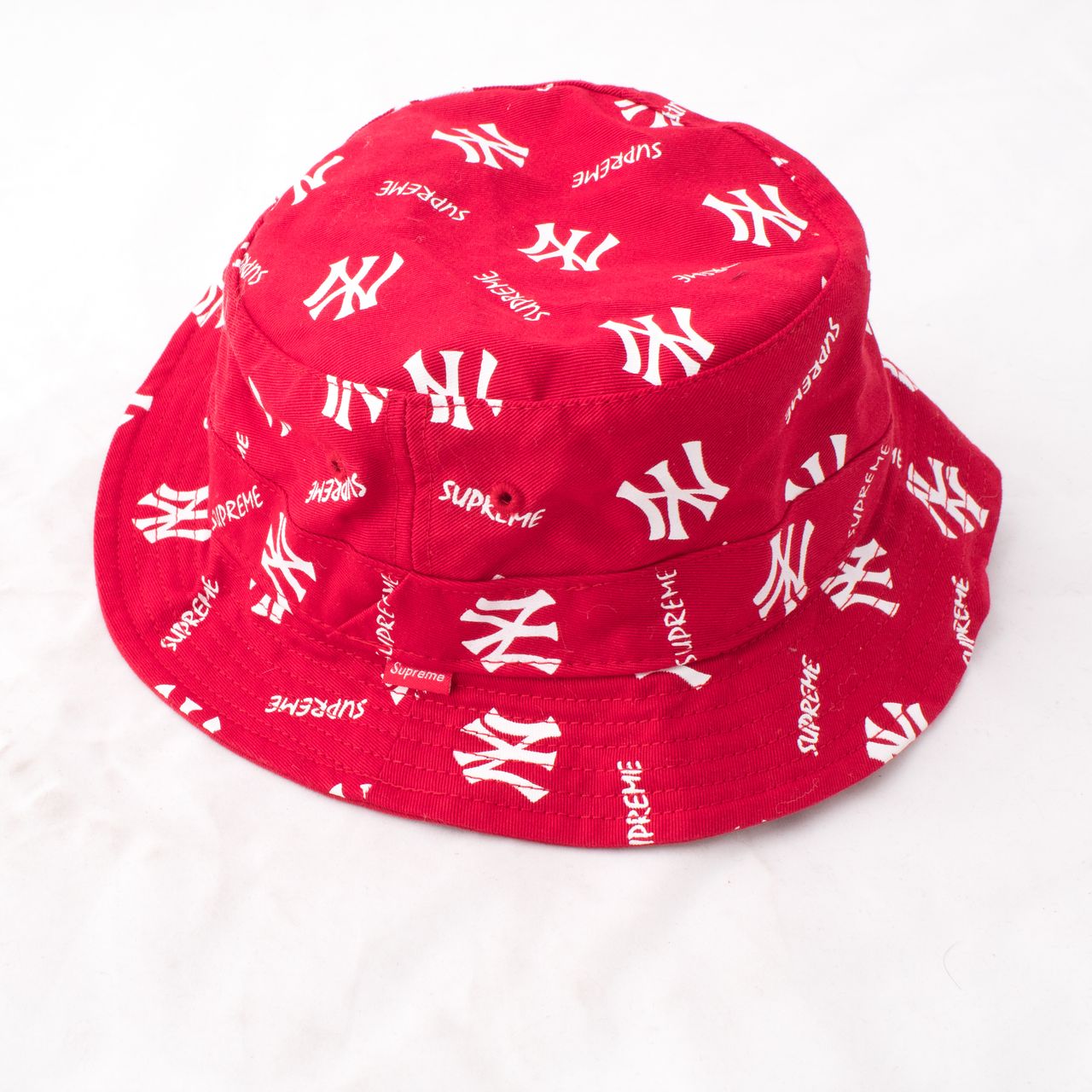 Original Supreme Fishing Hat Supreme X Yankees Crusher Bucket Hat