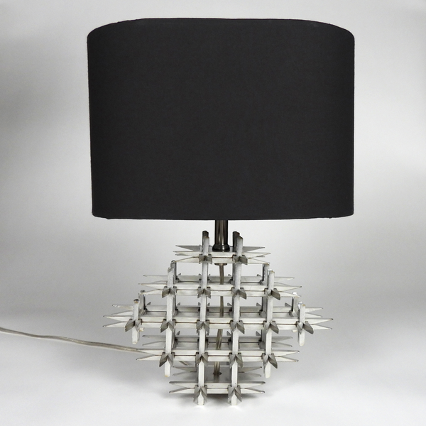 CROWN OF THORNS LAMP - BLACK SHADE