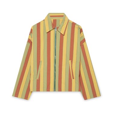Boxy Striped Jacket