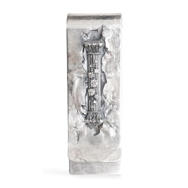 Corinthian Révélé Money Clip, natural diamonds