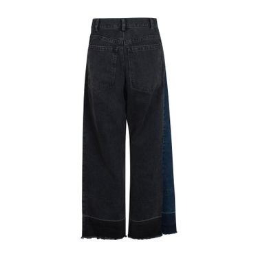 Rachel Comey Two-Tone Legion Jeans- Indigo/Black