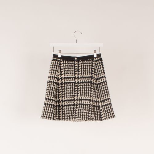 Jill Stuart Houndstooth Mini Skirt