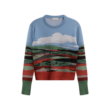 Lorod Valley Printed Sweater
