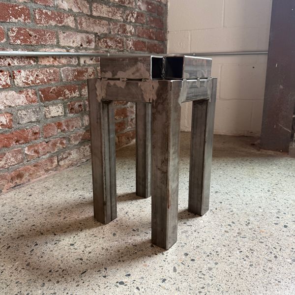 Metal Modular Stool by Ross D Eaton
