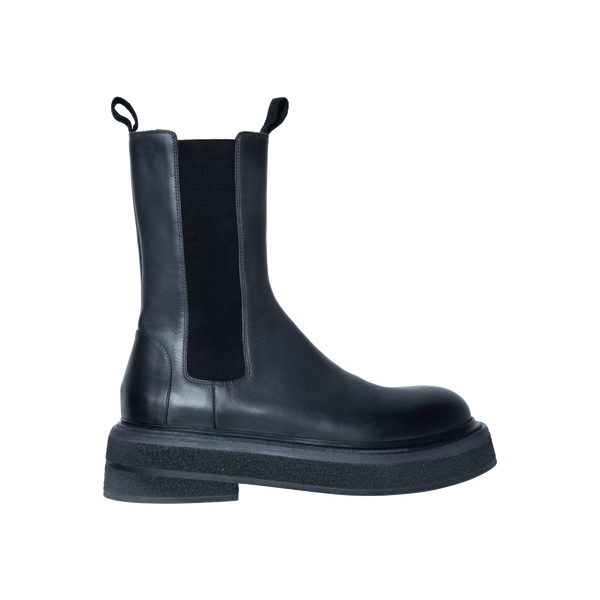 Marsèll Black Leather Chelsea Boot