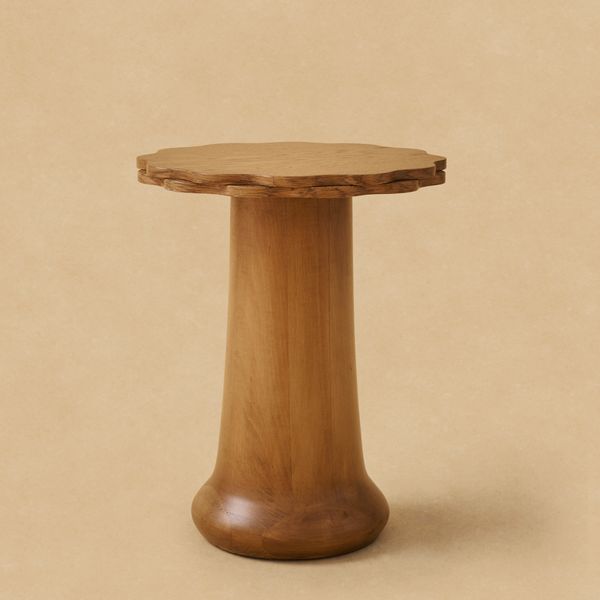 Scallop Side Table