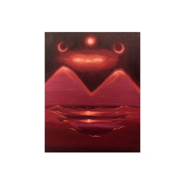 Lunar Cycle (Menses Study) by Jen Hitchings, 2021