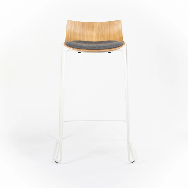 Oak Preludia Bar Stool by Brad Ascalon for Carl Hansen, 2021