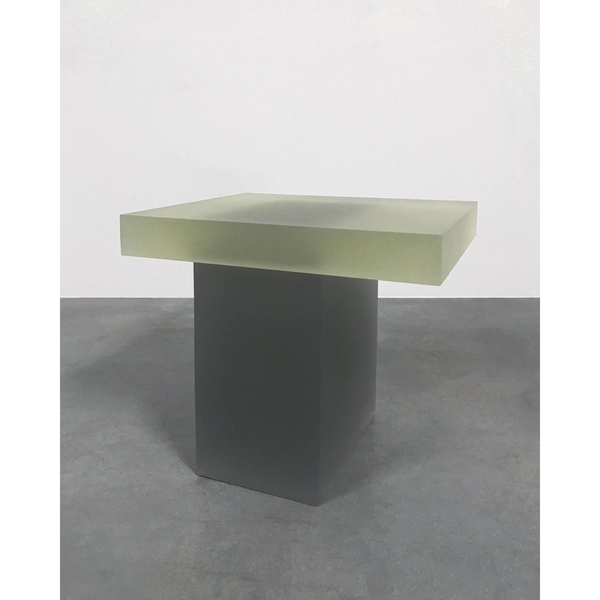 Haze Stool Yellow and Dark Grey by Wonmin Park, 2015