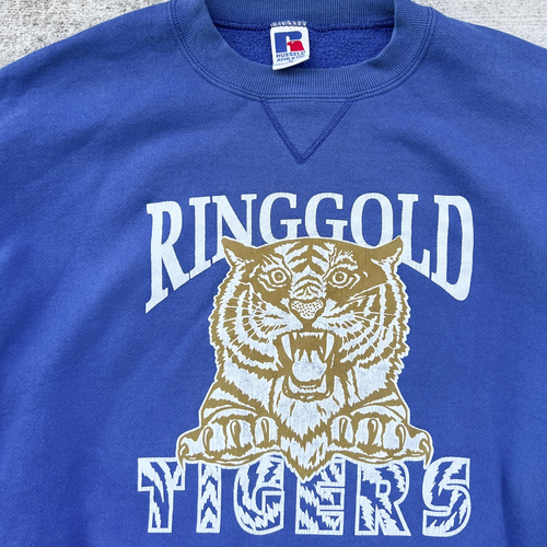 1990s Russell Athletic Ringgold Tigers Crewneck 