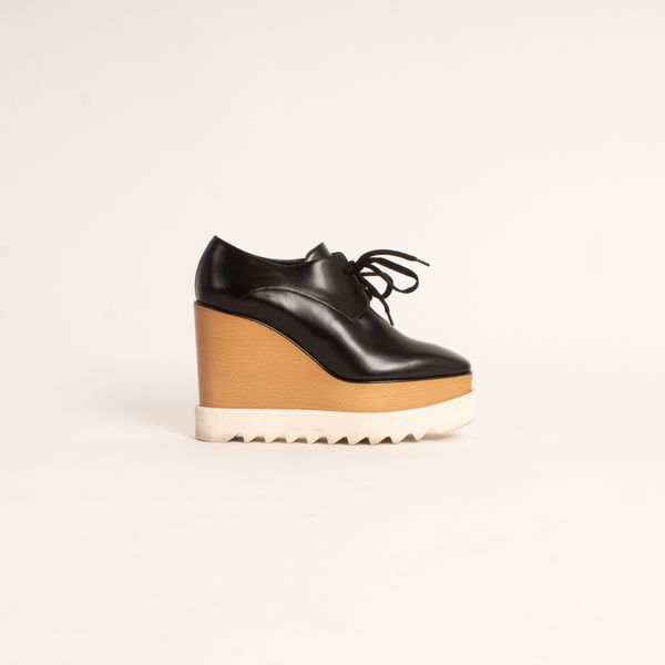 Stella McCartney Elyse Lace Up Platform Bootie 