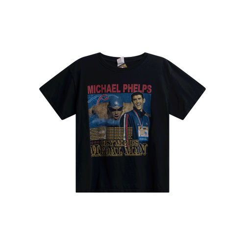 Vintage Michael Phelps Record T-Shirt