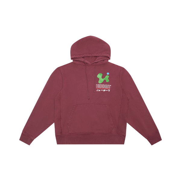 Hidden NY Maroon Hoodie