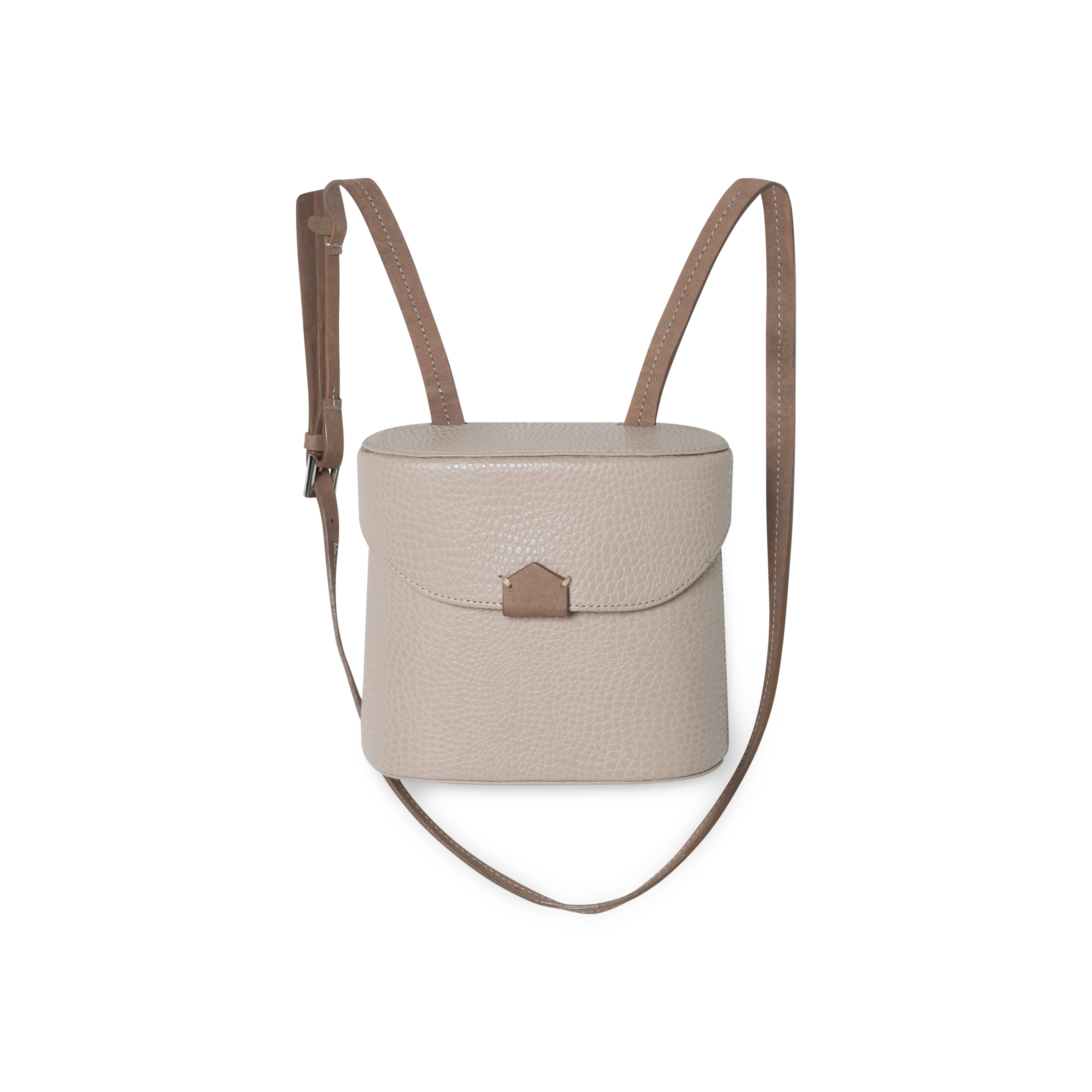 Kaanas Albana Sand Barrel Crossbody by Natasha Hunt Lee Basic.Space