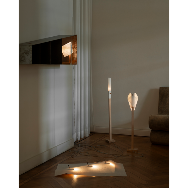 Pencil Nail Light (Floor Sheet) by Yoonjeong Lee, 2024