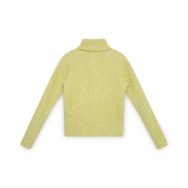 Rouje Green Knit Turtleneck Sweater