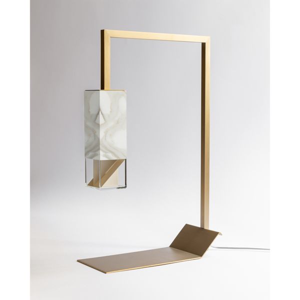 Lamp/Two Marble