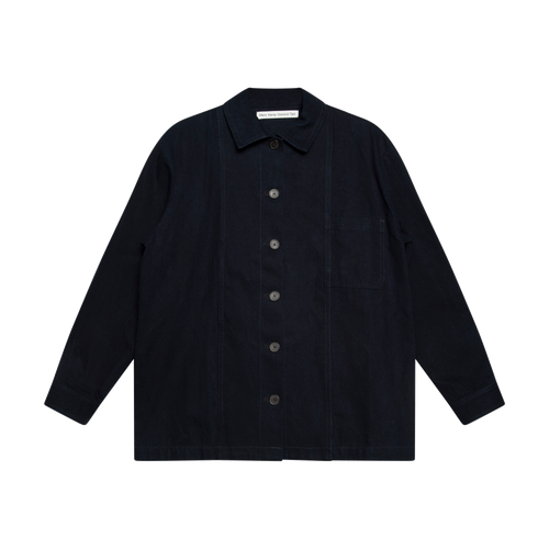 Mark Kenly Domino Tan - Indigo Shirt Jacket