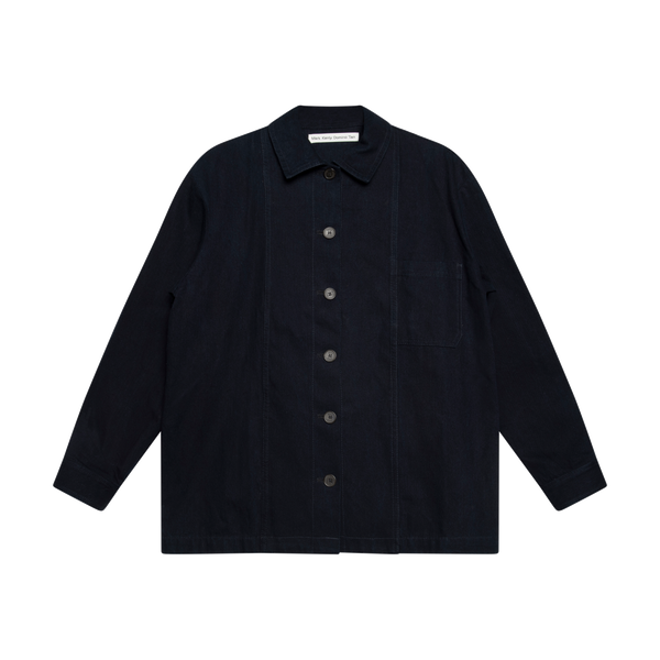 Mark Kenly Domino Tan - Indigo Shirt Jacket