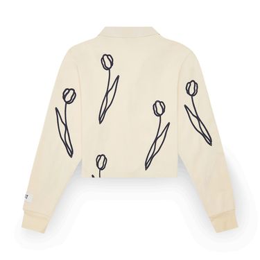 Krost Cropped Tulip Rugby Shirt