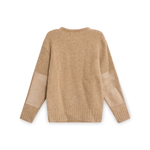 Nigel Cabourn Cowhide Pocket & Elbow Patch Sweater