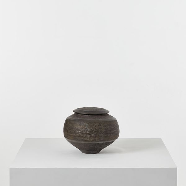 Jason Wason Studio Pottery Lidded Vessel, UK, 20th century