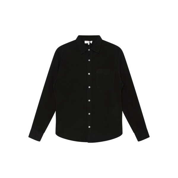 SKU Poplin Standard Shirt in Black