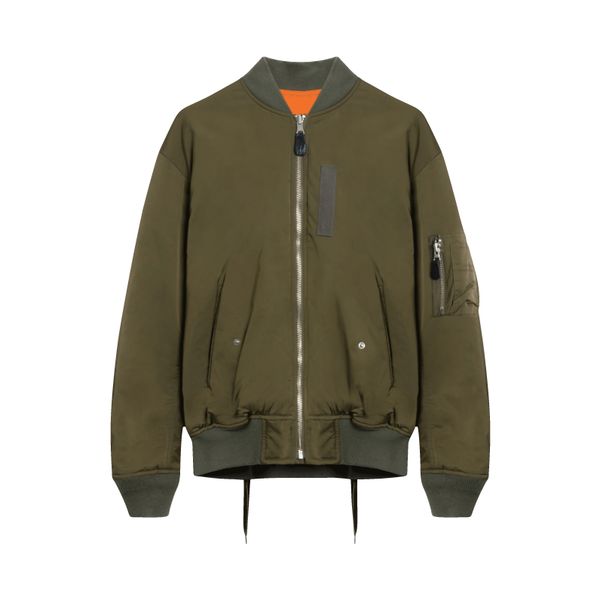 Vintage MA-1 Army Inspired Fashion Bomber Jacket