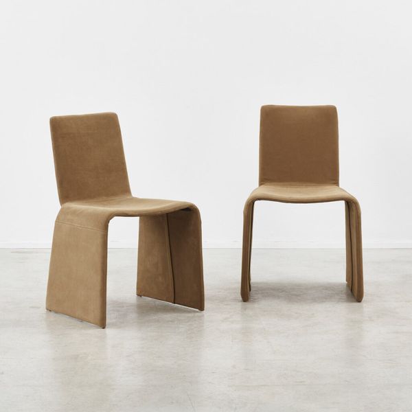 Four Eleonora Dining Chairs Porada, Italy 1990