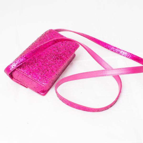 Saint Laurent Hedi Slimane Glitter Purse