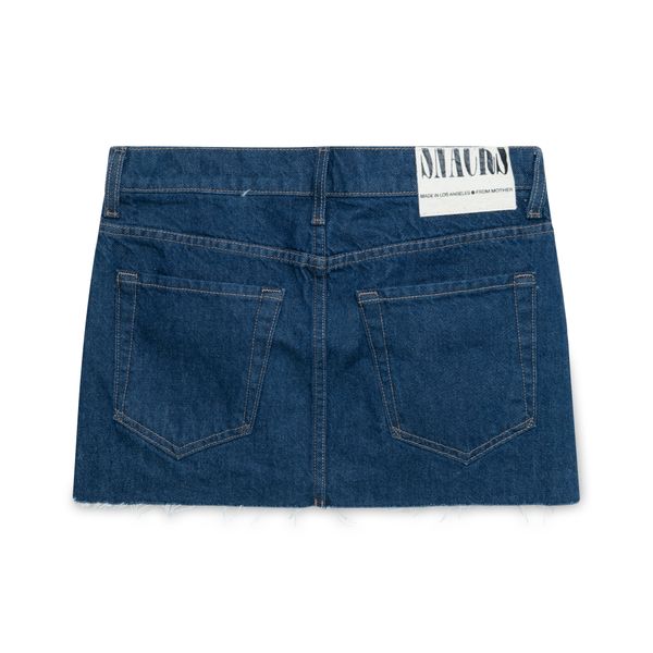 Snacks Denim Mini Skirt