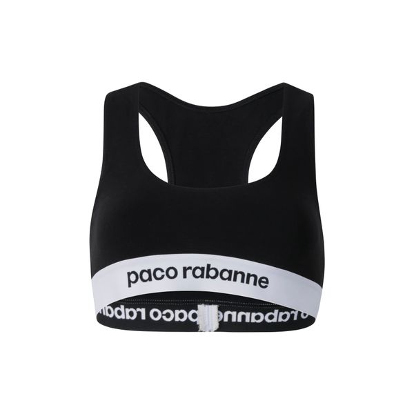 Paco Rabanne Logo Sports Bra