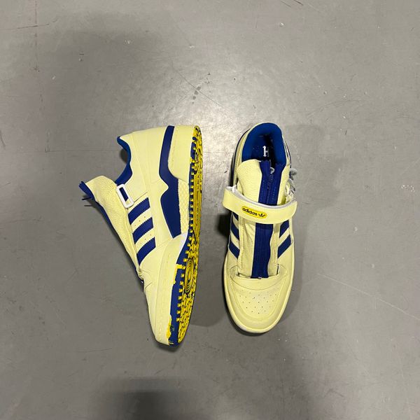 BH x Adidas Yellow and Blue Sneakers