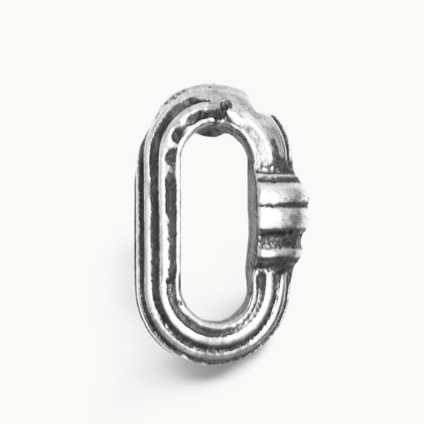 Column-Link Stud Earring