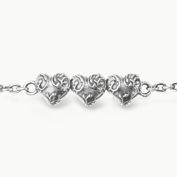 Sacre Coeur Triple-Motif Bracelet