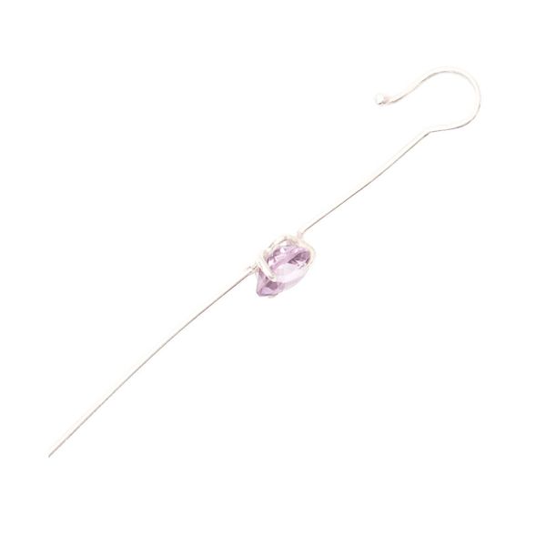 Ear Pin - Pink Tourmaline