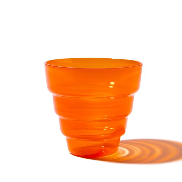 Chroma Stack Glass - Orange