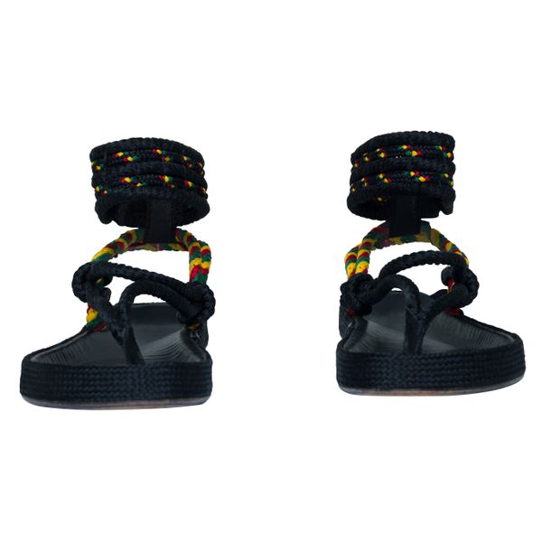 Isabel Marant Etoile Multicolor Rope Sandals