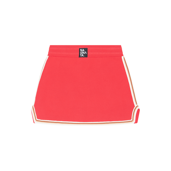 Nagnata Red Motley Mini Skirt