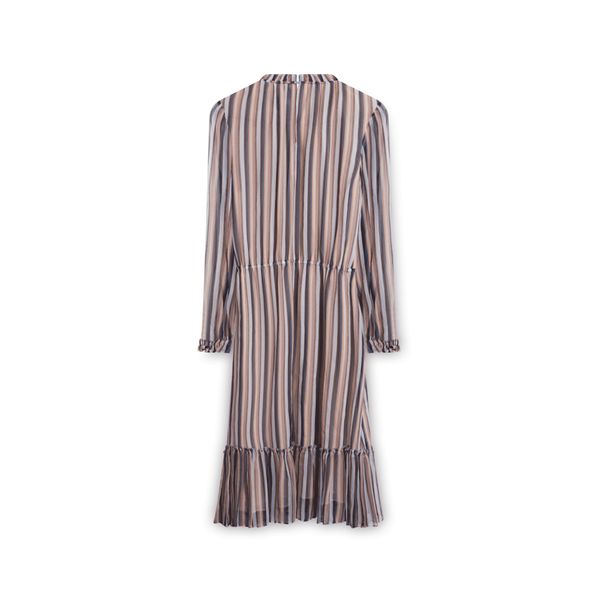 Derek Lam 10 Crosby Striped Long sleeve Dress - Multicolor