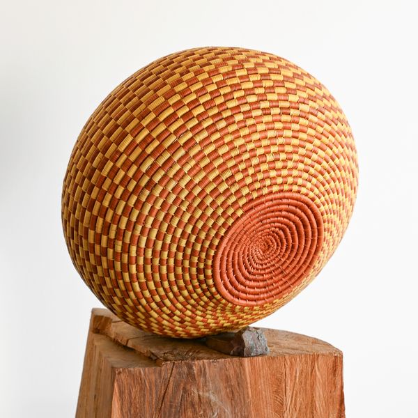 Two-Toned Rwandan Basket