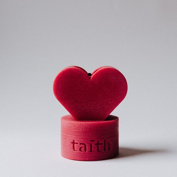 Heart Lulu Candle Valentines Day Limited Edition 