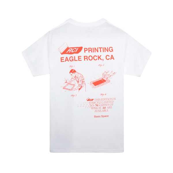 RCI Printing Inc. Hand printed by Reese Cooper Orange Tee