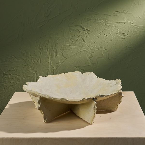Ripped Ceramic Bowl by Willem van Hooff, Glazed Earthenware, The Netherlands, 2020s