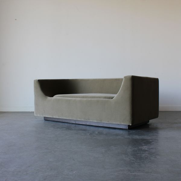 'Elliptique' Sofa by Bernard Govin, 1965