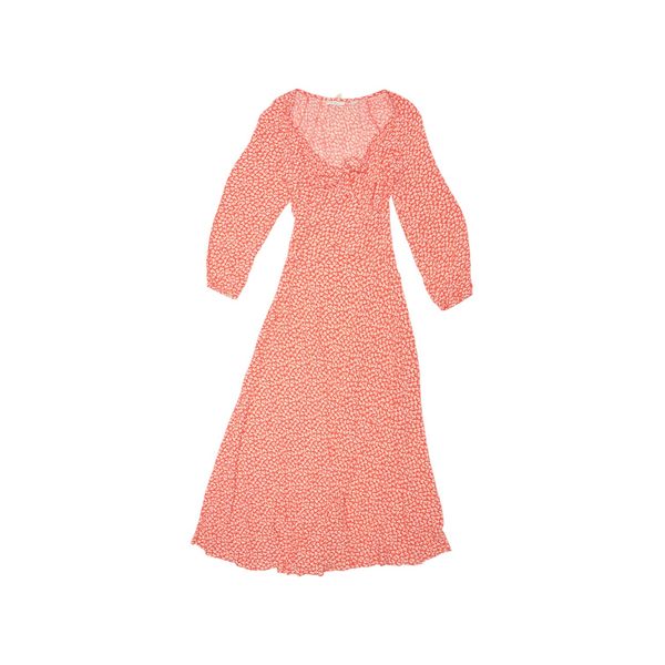 DÔEN Ortensia Dress in Orange Hillside Bloom