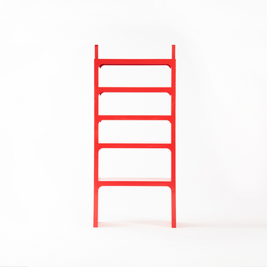 Red Modular Shelf by Olaf Von Bohr for Kartell, 1970s